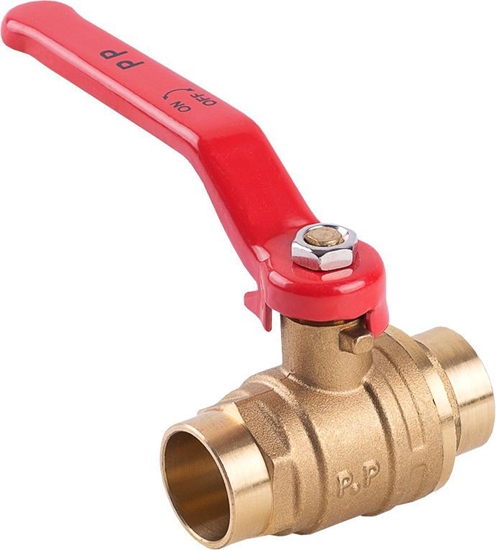 Picture of Perfexim Zawór 1504 18 z rczk do wlutowania wodny kulowy (01-304-0180-000)