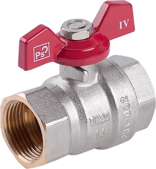 Picture of Perfexim Zawór kulowy wodny WW motylek wzmocniony 3/4" (00-002-0200-000)