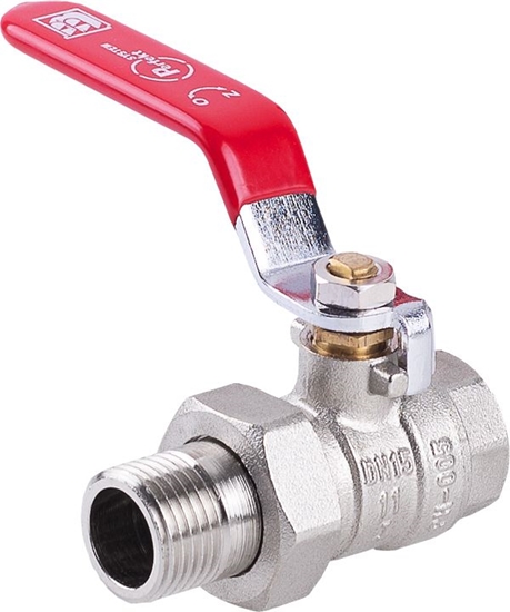 Picture of Perfexim Zawór kulowy wodny WZ DN20 ze rubunkiem rczka wzmocniony PHA-005/R G3/4 WZ PN30 DN20 (00-005-0200-100)