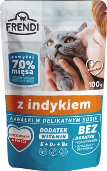 Picture of Pet Republic Frendi kawaki indyka w delikatnym sosie Sasz.100g