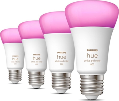 Picture of Philips Hue arówka E27 6.5W RGBW BT 4-pak