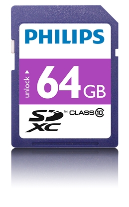 Picture of Philips SD cards FM64SD55B/10