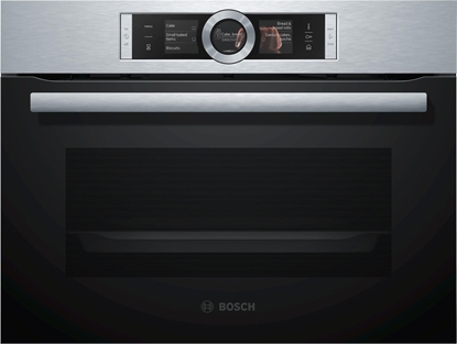 Picture of Bosch Serie 8 CSG656BS2 oven 47 L A+ Black, Stainless steel