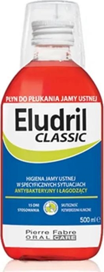 Picture of Pierre Fabre ELUDRIL CLASSIC Pyn do pukania jamy ustnej, 500ml