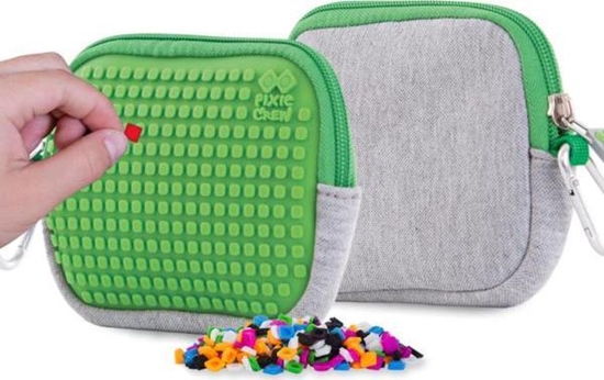 Picture of Piórnik Cass film Saszetka na suwak z zielonym panelem