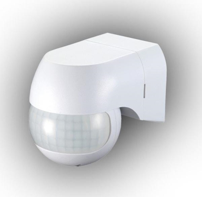 Picture of Plastrol Czujnik ruchu na podczerwie 800W/400W nadtynkowy IP44 zasig 12m CR-PIR3/ON/BIAY