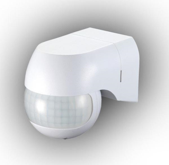 Picture of Plastrol Czujnik ruchu na podczerwie 800W/400W nadtynkowy IP44 zasig 12m CR-PIR3/ON/BIAY