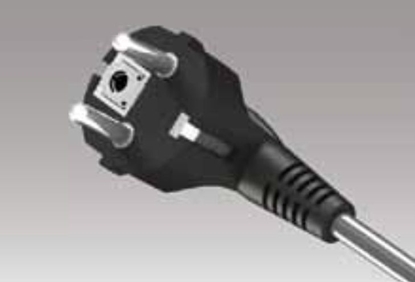 Picture of Plastrol Przewód przyczeniowy z wtyczk PP-50 z/u Uni-Schuko 3m H03VV-F 3x1,5 biay - W-97181