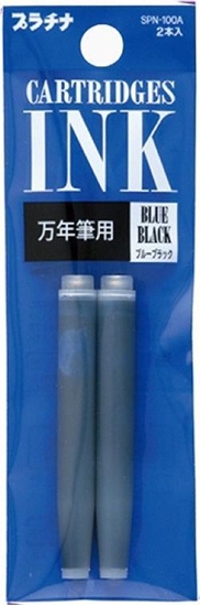 Picture of Platinum Naboje atramentowe PLATINUM, 2szt., granatowe