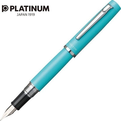 Изображение Platinum Pióro wieczne PLATINUM Proycon Turquoise Blue, F, turkusowe