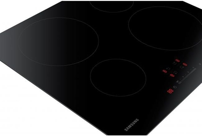 Picture of Samsung NZ64H37070K Black Built-in Zone induction hob 4 zone(s)