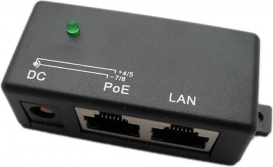 Picture of ExtraLink Adapter PoE, 10/100Mbps 12v~48v DC -(ex.1957)