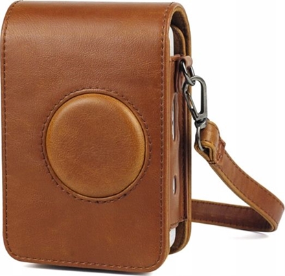 Attēls no Pokrowiec LoveInstant Futera Etui Pokrowiec Do Fujifilm Fuji Instax Mini Liplay - Brzowy