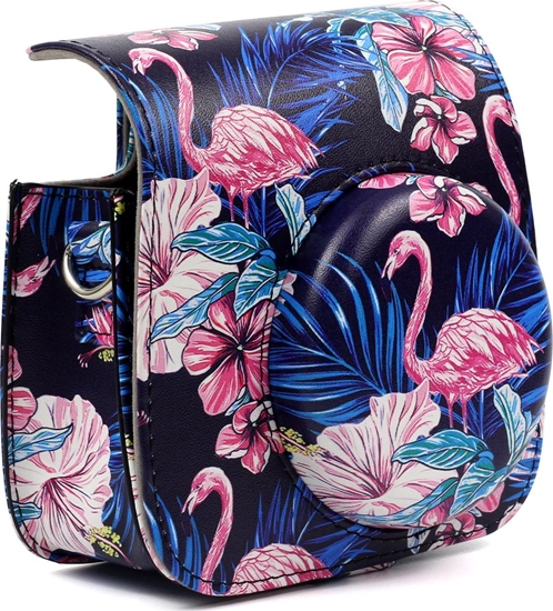 Picture of Pokrowiec LoveInstant Pokrowiec Etui Do Na Fuji Instax Mini 90 / Flamingi