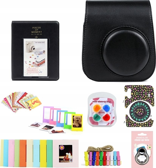 Picture of Pokrowiec LoveInstant Zestaw 8w1 Instax Mini 11 Czarny