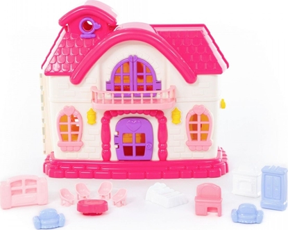 Attēls no Polesie Domek dla lalek Bajka z zestawem mebli (78261)
