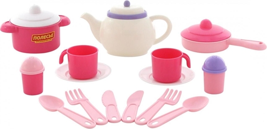 Picture of Polesie Zestaw naczy "Nastka" na 2os. 18el w siatce (59062)