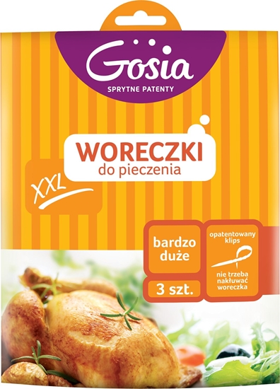 Picture of Politan Gosia Woreczki do pieczenia XXL Gosia kartonik box 500x500mm 3 szt. (5904771007655)