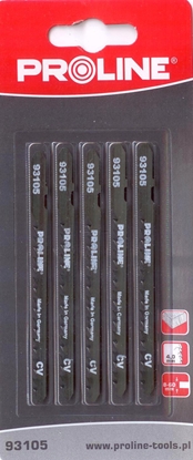 Attēls no Pro-Line Brzeszczoty do wyrzynarki 5szt. 100mm 6TPI typ U - 93405