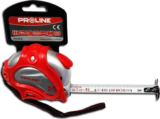 Изображение Pro-Line miara zwijana 3m x 16mm dwustronna, biaa, magnetyczna (20363)