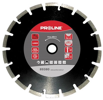Attēls no Pro-Line Tarcza diamentowa 350x25,4mm LASER - 89385