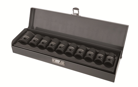 Picture of Pro-Line Zestaw nasadek udarowych 6-ktnych 1/2" 10-22mm 10szt. (18490)