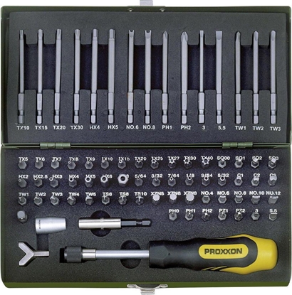 Attēls no Proxxon Zestaw bitów specjalnych 75 elementów (PR23107)