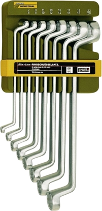 Attēls no Proxxon Zestaw kluczy oczkowych odgitych Slim Line 6-22mm 8szt. (PR23810)