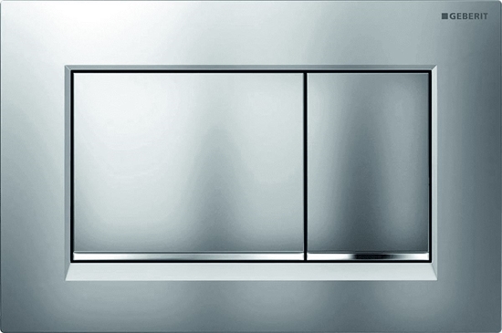 Изображение Przycisk spukujcy Geberit Sigma 30 do WC chrom mat (115883JQ1)