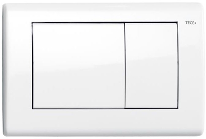 Изображение Przycisk spukujcy Tece Planus do WC biay (9240324)