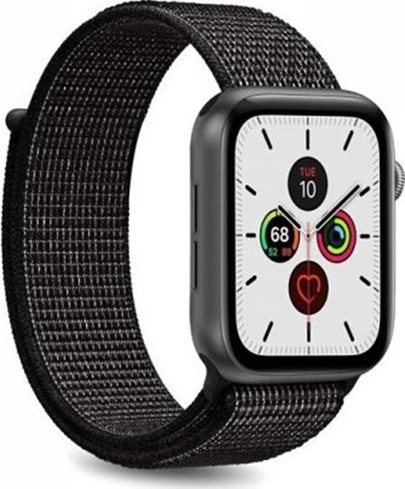 Picture of Puro PURO Apple Watch Band - Nylonowy pasek do Apple Watch 38 / 40 mm (Czarny)