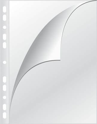 Attēls no Q-Connect Koszulki na dokumenty typ L A4 150mikr.