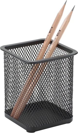 Picture of Q-Connect POJEMNIK NA DUGOPISY Q-CONNECT OFFICE SET, METALOWY, KWADRAT, CZARNY KF15106