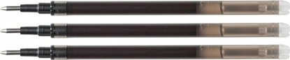 Attēls no Q-Connect Wkład do długopisu wymazywalnego Q-CONNECT, 1,0mm, 3szt., zawieszka, czarny