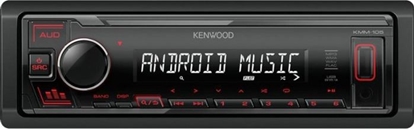 Attēls no Radio samochodowe Kenwood Radio samochodowe KENWOOD KMM-105 RY, USB.