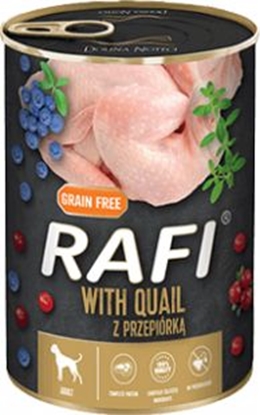 Изображение Rafi RAFI PIES pusz.400g PRZEPIÓRKA, BORÓWKA, URAWINA /24