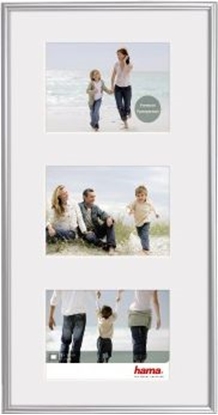 Picture of Ramka Hama GALERIA MADRID SREBRNA, 3 ZDJCIA 13 X18, 25 X 55 CM