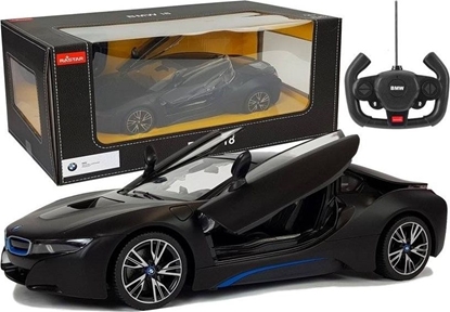 Изображение Rastar Auto R/C BMW i8 Rastar 1:14 Czarny Drzwi Automatyczne