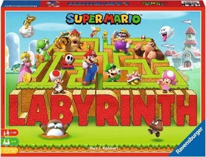 Attēls no Ravensburger Gra planszowa Labyrinth Super Mario
