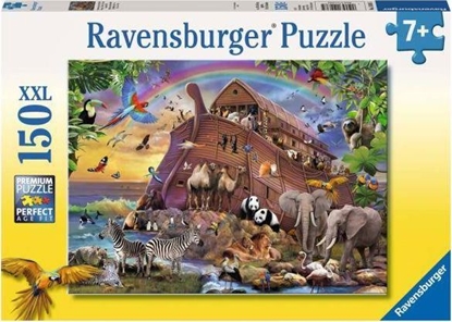 Attēls no Ravensburger Puzzle 150 Arka Noego XXL (405619)