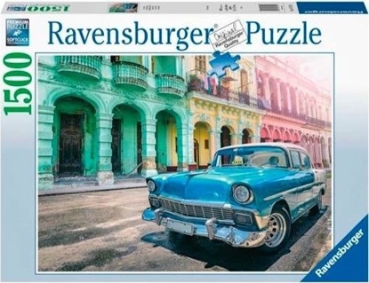 Attēls no Ravensburger Puzzle 1500el Auta Kuby 167104 RAVENSBURGER