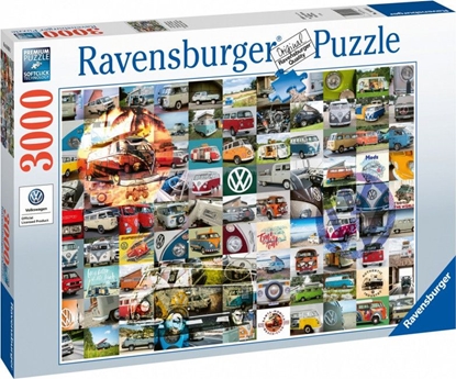 Attēls no Ravensburger Puzzle 3000 elementów 99 Momentów Kampera VW
