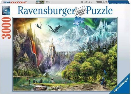 Picture of Ravensburger Puzzle 3000el Panowanie smoków 164622 RAVENSBURGER