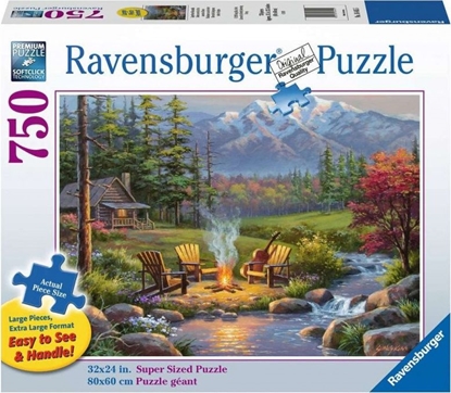 Изображение Ravensburger Puzzle 750el Brzeg rzeki 164455 RAVENSBURGER