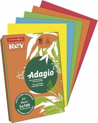 Picture of Rey Adagio PAPIER KSERO ADAGIO A4 80gr ÓTY KANARKOWY 03