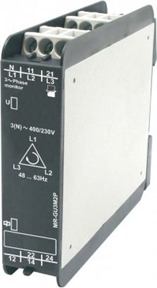 Изображение Relpol przekanik nadzoru kolejnoci i zaniku faz 2P 5A 342-457V AC MR-GU3M2P (2613065)