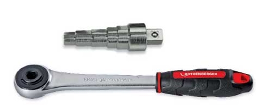Изображение Rothenberger Klucz do rubunków z grzechotk 1" (73297)