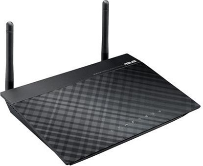 Picture of ASUS RT-N12E wireless router Fast Ethernet Black, Metallic