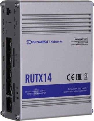 Picture of Teltonika RUTX14 LTE/4G CAT 12 Industrie Router