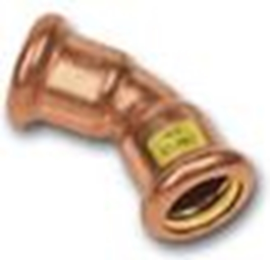 Изображение SANHA uk miedziany Press Gas 45° 18mm (11004118)